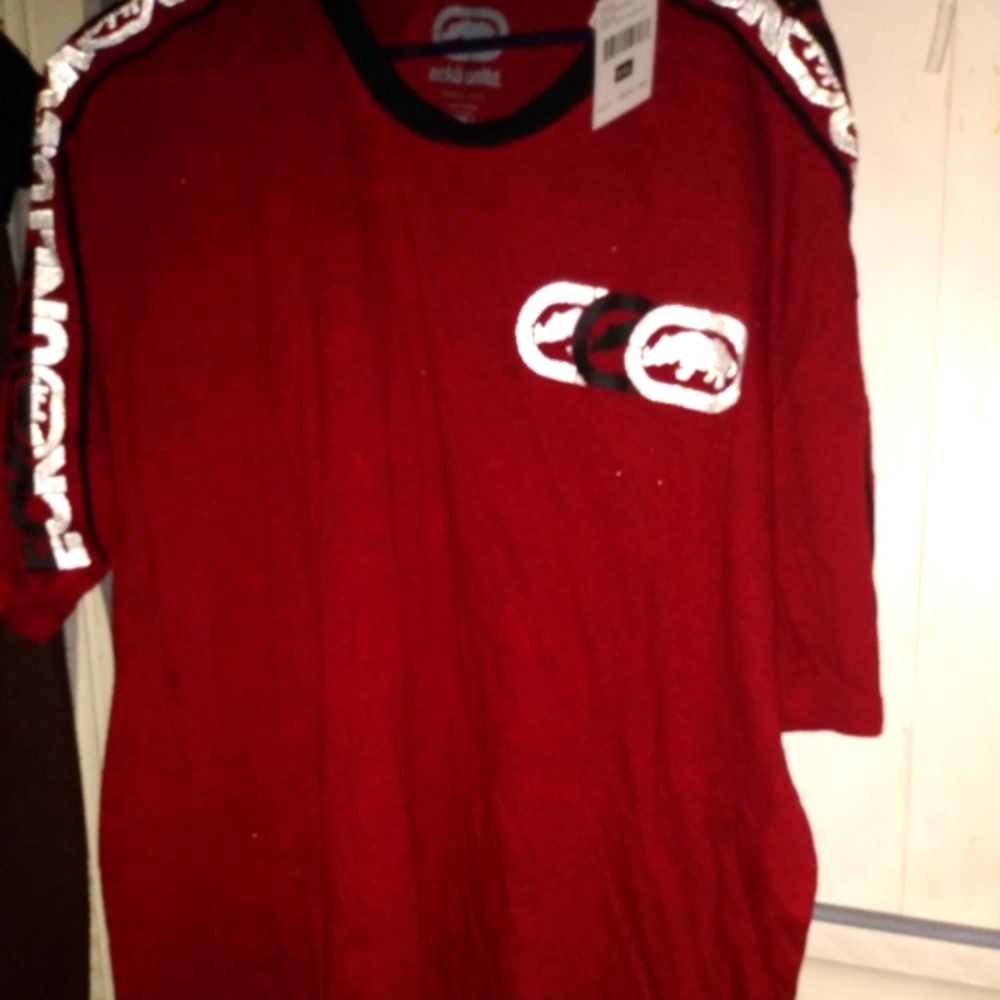 Ecko Unltd Red Graphic T-Shirt